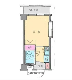 ヴランニュー金沢八景【5階】の間取り