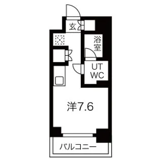 クラリッサ横浜アレッタ【2階】の間取り