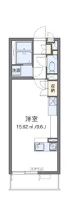 ミランダブルーアゼリア【1階】の間取り