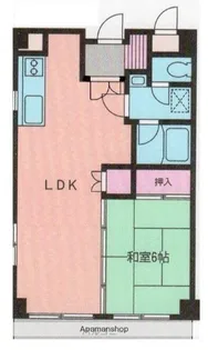 えびすビル松本【6階】の間取り