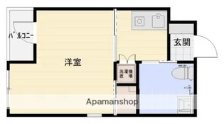 フォルターナ横浜反町【2階】の間取り