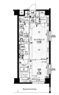 デュオステージ横濱赤門通り【2階】の間取り