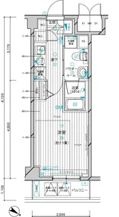 神奈川県川崎市川崎区貝塚2丁目【マンション】の間取り