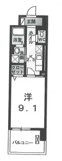 カーサグランデ【0503号室】の間取り