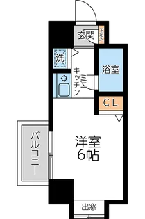 ユーコート新丸子【2階】の間取り