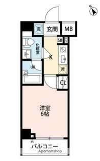 プリムヴェール【4階】の間取り