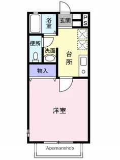 ステュディオ21【1階】の間取り