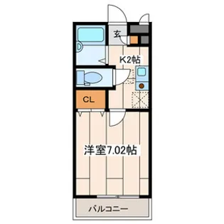 VILLA COURT【2階】の間取り