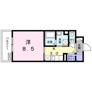 デライトコート・Ⅷ【2階】の間取り