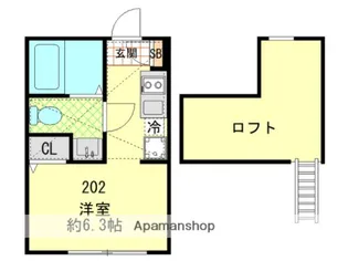 プロスペリテ【2階】の間取り