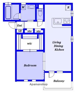 ピーチウェアC【1階】の間取り