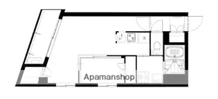 神奈川県横浜市南区中村町4丁目【マンション】の間取り