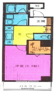 ハッピーウエイト壱番館【1階】の間取り