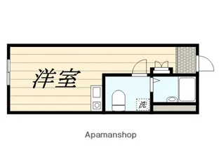 MIISA HOSHIKAWA【1階】の間取り