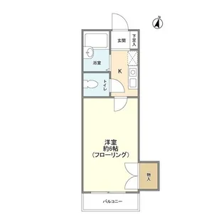 VILLA MAPLE【1階】の間取り