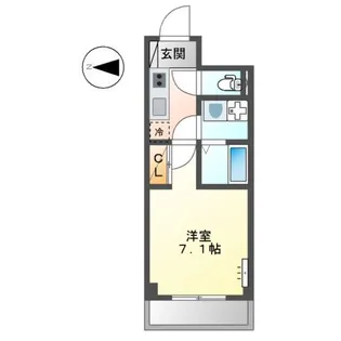 アルトハイム 大師【4階】の間取り