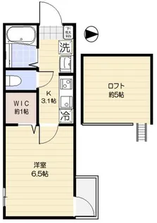 バロス大森【2階】の間取り