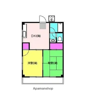 カーサシマダ【1階】の間取り