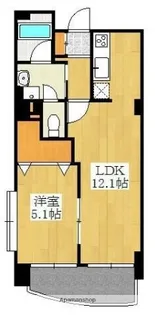 ホワイトパレス【3階】の間取り