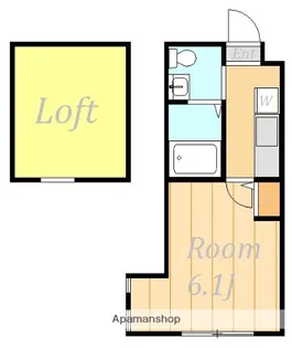 メゾン・ド・アベニール【1階】の間取り