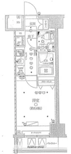 GENOVIA横浜関内ⅡSKYGARDEN【11階】の間取り