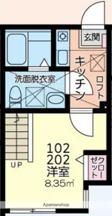フォーマルハウト二俣川Ⅱ【1階】の間取り