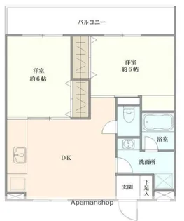 九曜ハイム【3階】の間取り