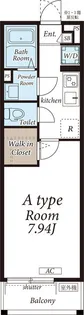 グレイス大和【2階】の間取り