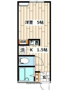 アルモ金沢文庫【2階】の間取り