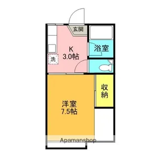 イーハトーブ海老名【2階】の間取り