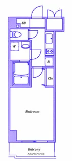 アークヒルズ横浜英町【6階】の間取り