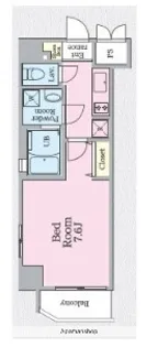 アークヒルズ横浜英町【7階】の間取り