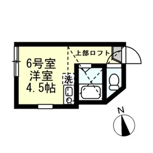 ユナイト野島パーム・ビーチ【1階】の間取り