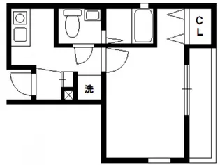 ルクール川崎【103号室号室】の間取り