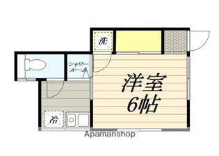 COCO SUMOO(旧岸本アパート)【203号室】の間取り