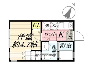 ジェノベーゼ【1階】の間取り
