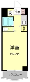 パークノヴァ横浜参番館【10階】の間取り