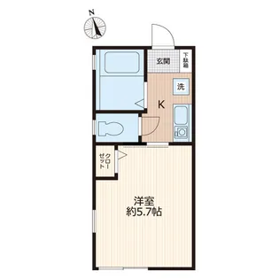 G・Aヒルズ保土ヶ谷A棟【1階】の間取り