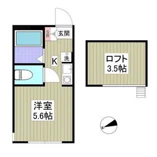 G・Aヒルズ金沢文庫【2階】の間取り
