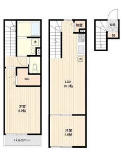 アーバンパーク宮前平EAST【2階】の間取り