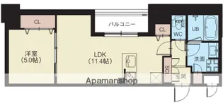スプランディッド新横浜【3階】の間取り