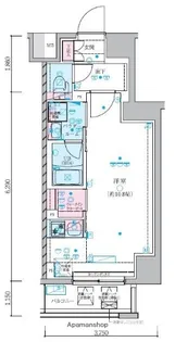 ジェノヴィア阪東橋スカイガーデン【2階】の間取り