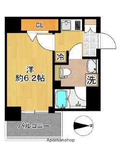 SHOKEN RESIDENCE新丸子【9階】の間取り
