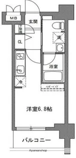 TLRレジデンス川崎大師【7階】の間取り