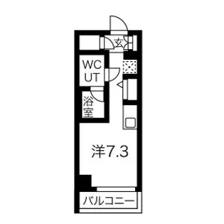 クラリッサ新綱島【4階】の間取り
