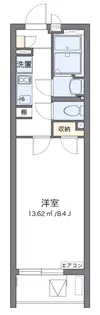クレイノタウンコート【3階】の間取り