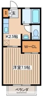 シャンテ【2階】の間取り