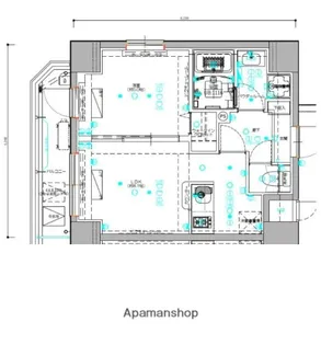 リヴシティ横濱蒔田壱番館【7階】の間取り