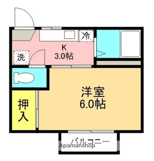 アイレットハイツ【2階】の間取り