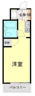 サンホワイト磯子【3階】の間取り
